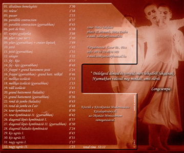 Kortárs Modern Jazz Oktató DVD tartalom DVD kép 3